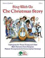 Sing With Us - The Christmas Story Unison/Two-Part Reproducible Book & CD cover